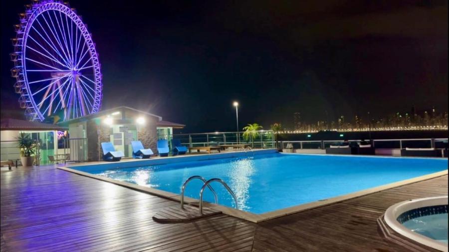 Apartamento Piscina Frente Mar - Loft Dubai - Roda Gigante - Paradisiaco - Mar