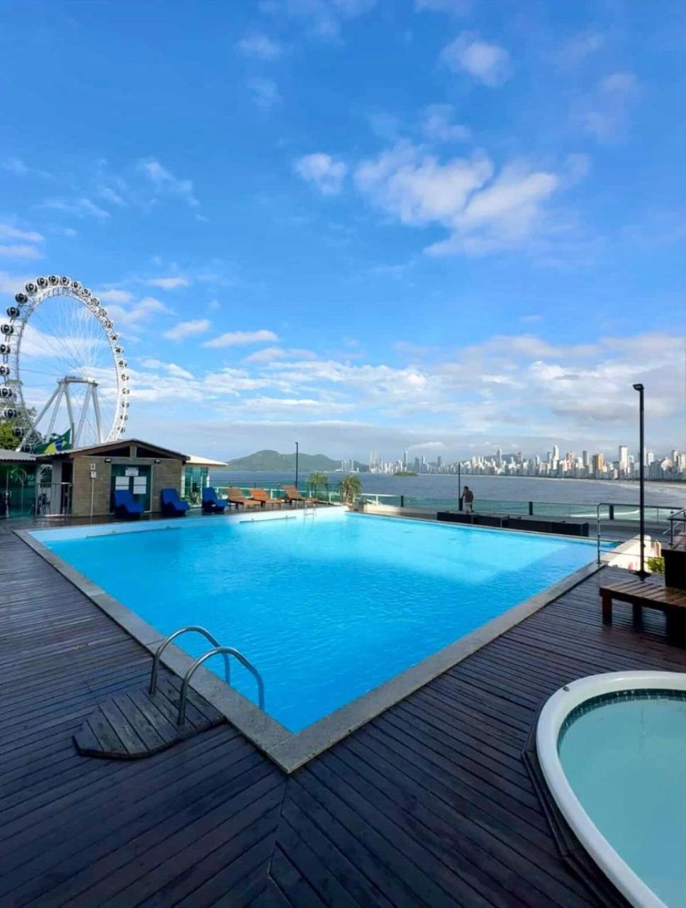 Piscina Frente Mar - Loft Dubai - Roda Gigante - Paradisiaco - Mar Balneário Camboriú