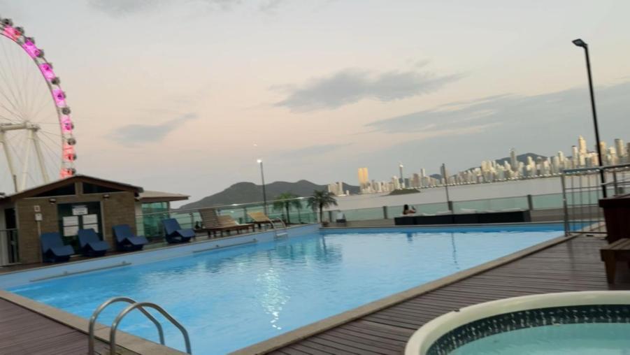 Piscina Frente Mar - Loft Dubai - Roda Gigante - Paradisiaco - Mar *